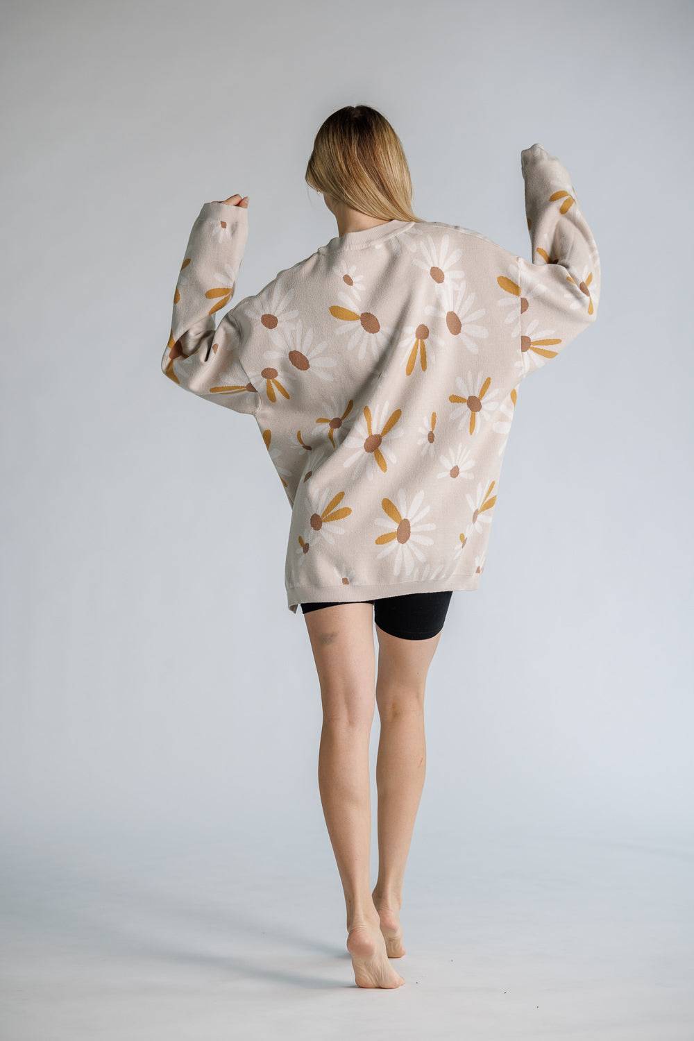 Karo Kauer Knit Flower Sweater Auslauf