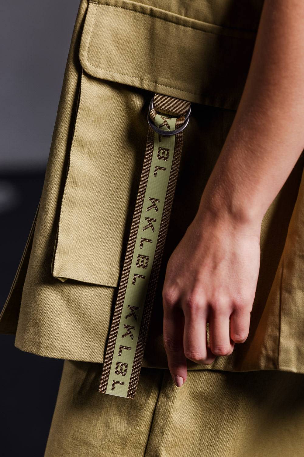 Karo Kauer Vest Khaki Günstiger Verkauf