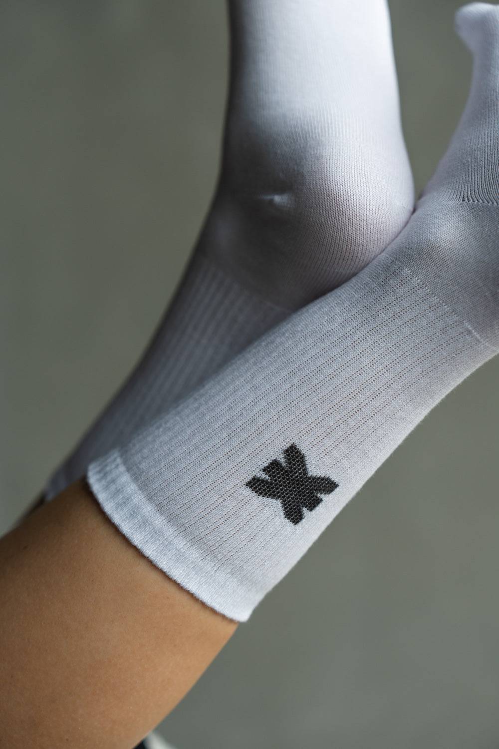 Karo Kauer Socks Logo Dark Grey Limitierter Zeitrabatt