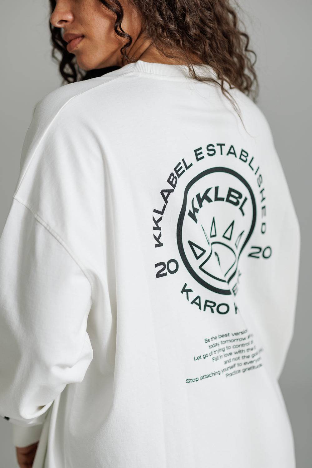 Karo Kauer Longsleeve White Cyber Monday