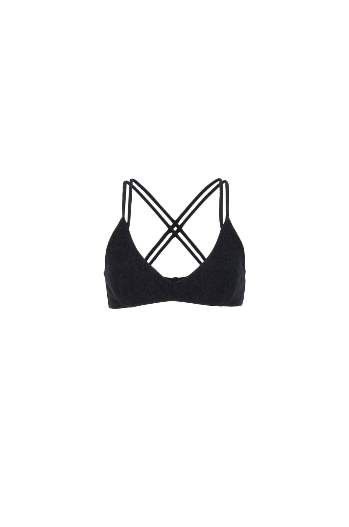Karo Kauer Bikini Top Black Top Angebot