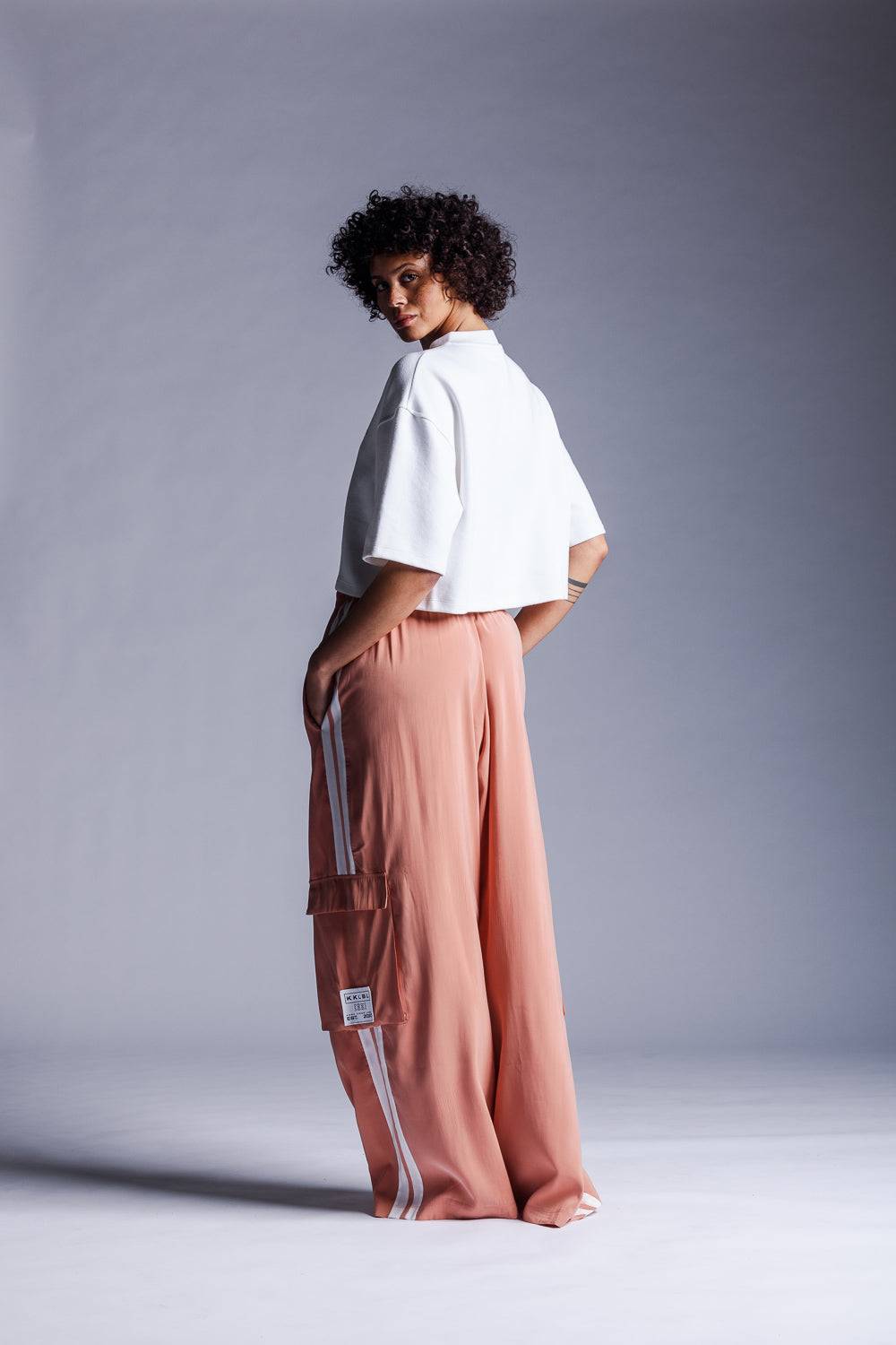 Karo Kauer Wide Leg Pants Rosewood Online Outlet