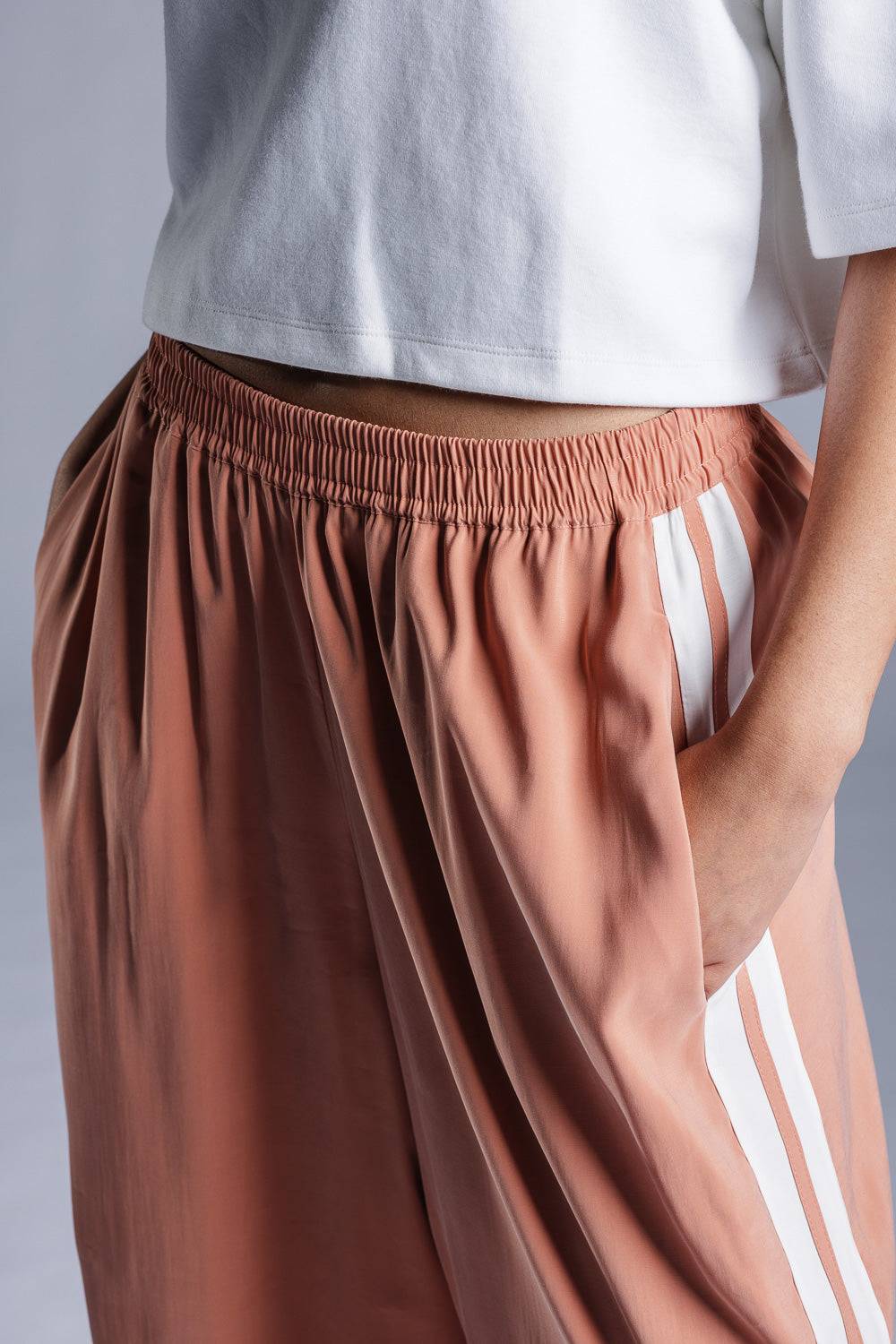 Karo Kauer Wide Leg Pants Rosewood Online Outlet