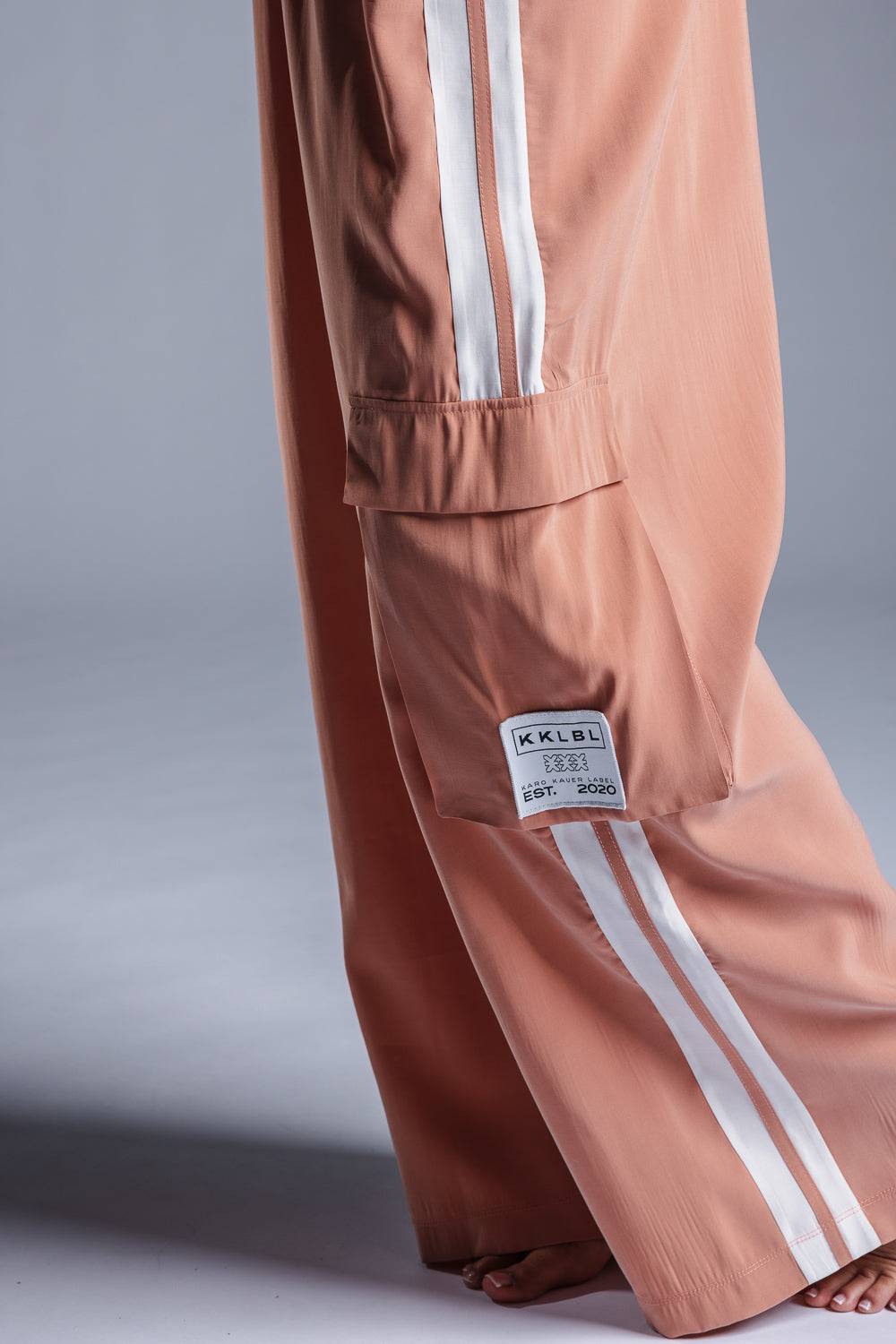 Karo Kauer Wide Leg Pants Rosewood Online Outlet
