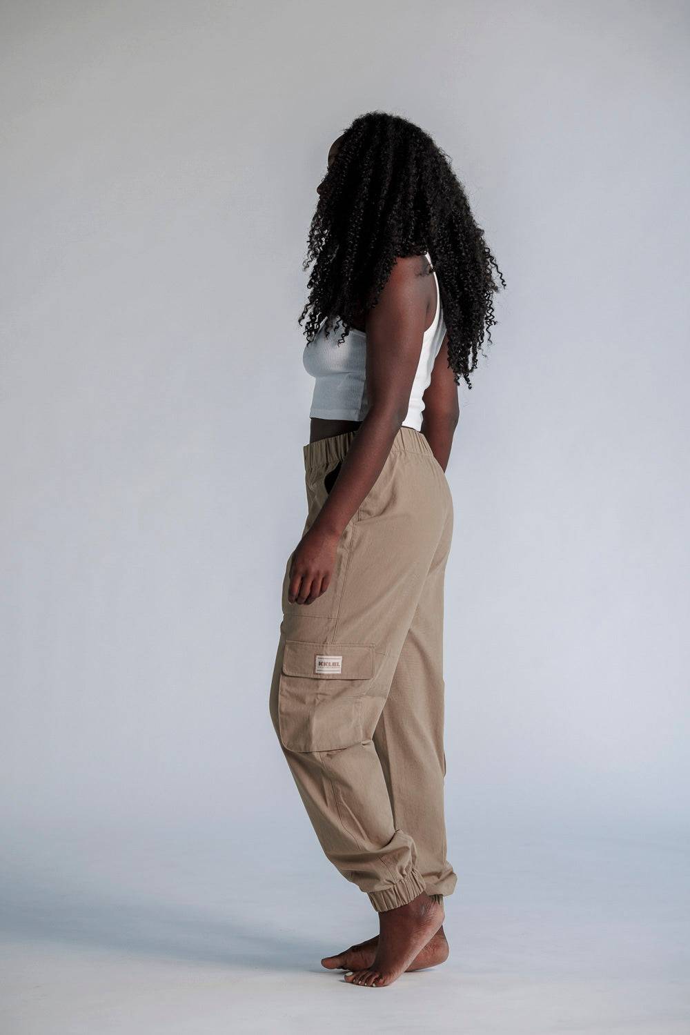 Karo Kauer Cargo Pants Mocca Saisonale Angebote