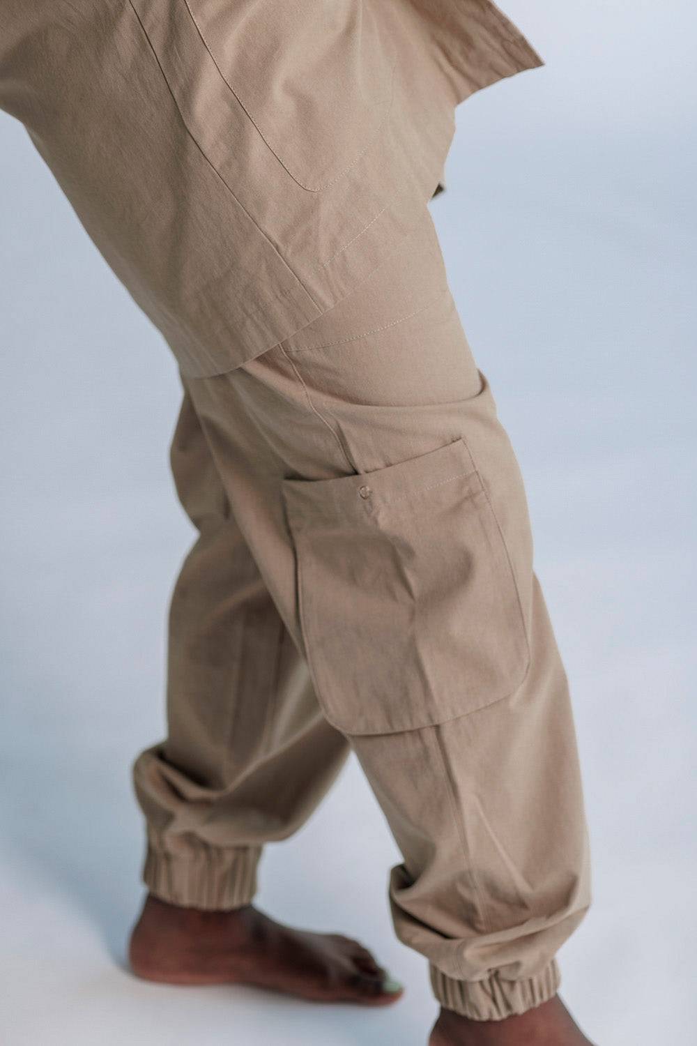Karo Kauer Cargo Pants Mocca Saisonale Angebote