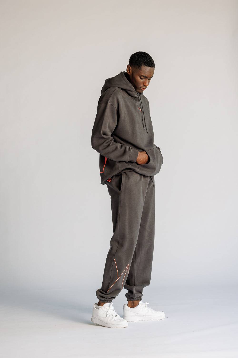 Karo Kauer Jogger Pants Graphit Tiefpreis