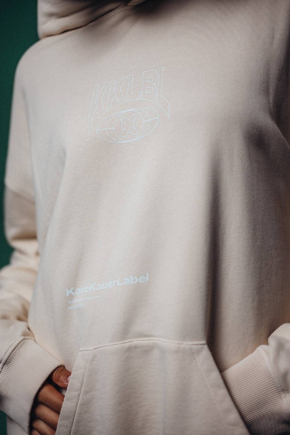 Karo Kauer Hoodie KKLBL Marble Zeitbegrenzte Promotion