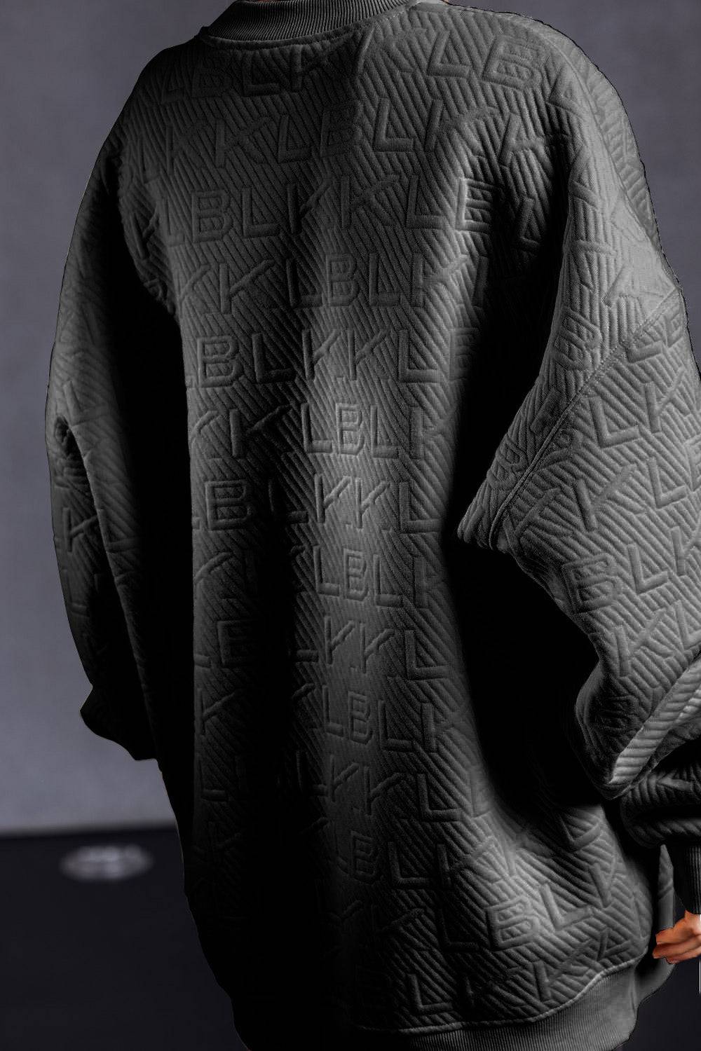 Karo Kauer Sweater KKLBL Charcoal Riesige Rabatte
