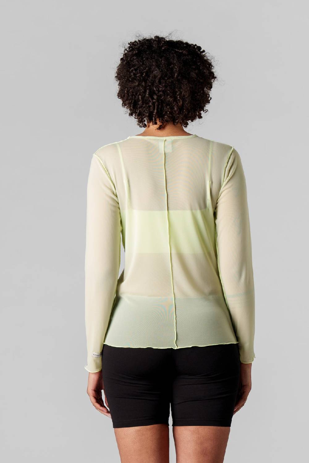 Karo Kauer Mesh Longsleeve Matcha Outlet