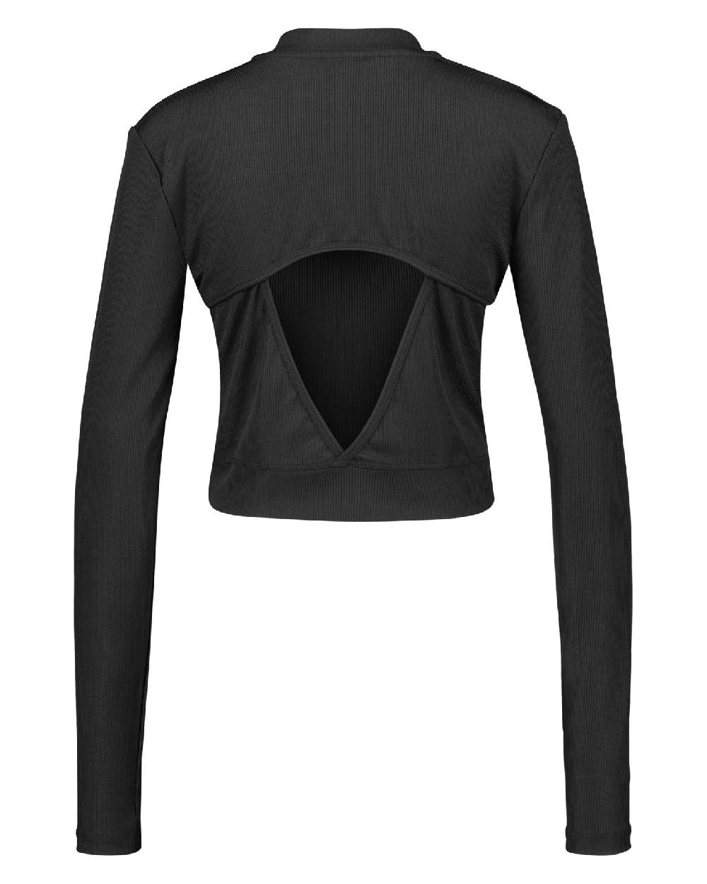 Karo Kauer Cropped Shirt Black Hotsell