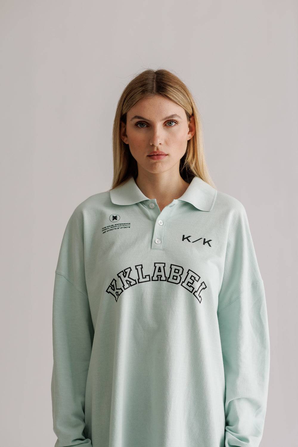 Karo Kauer Poloshirt Glacier Blue Meist gekauft