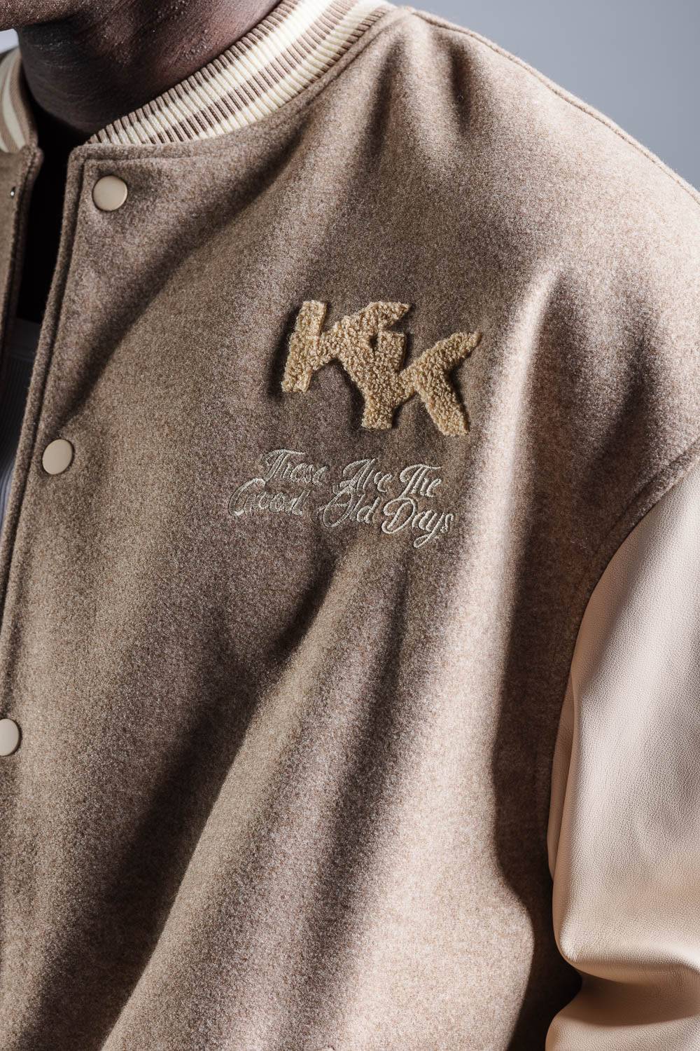 Karo Kauer College Jacket Beige Preisnachlass
