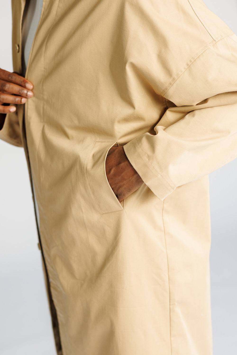 Karo Kauer Trenchcoat Beige Cyber Monday