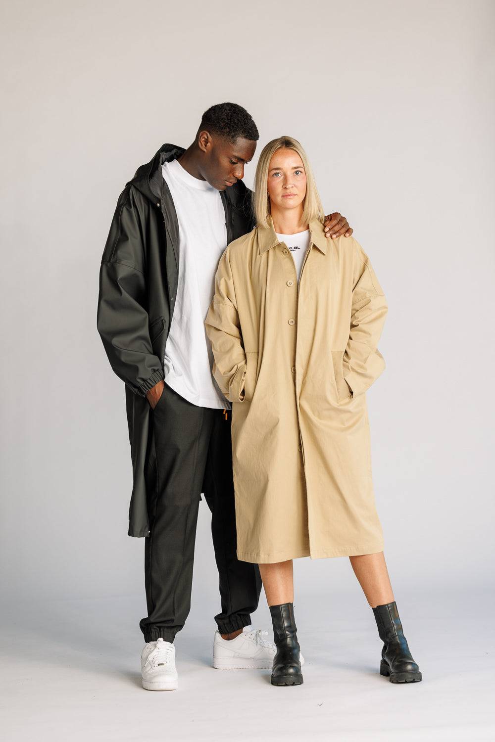 Karo Kauer Trenchcoat Beige Cyber Monday