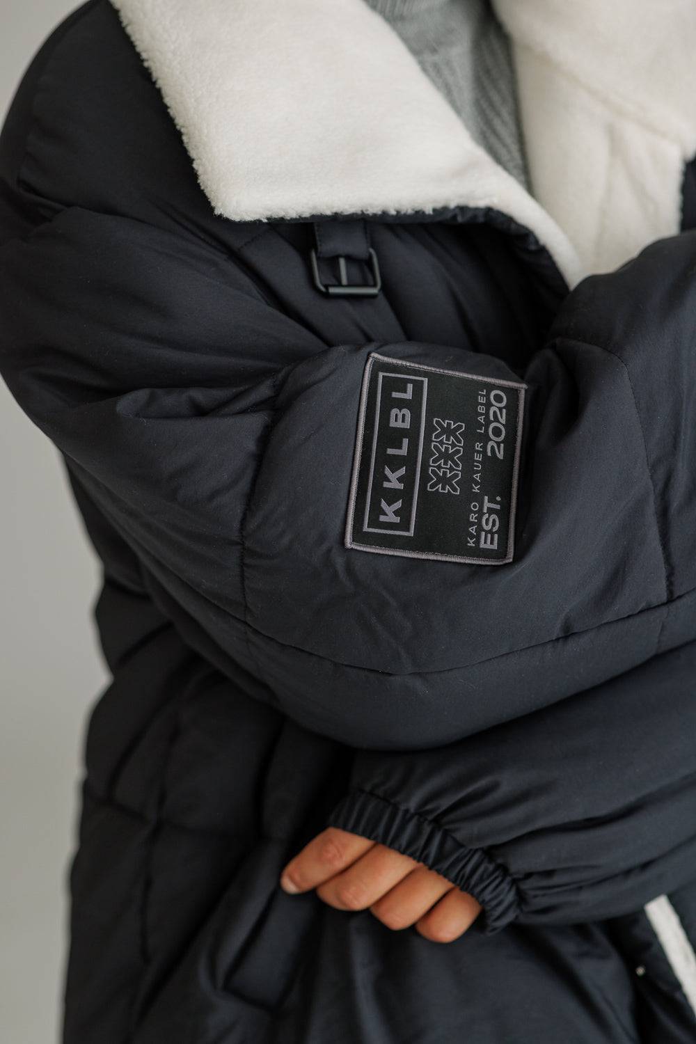 Karo Kauer Puffer Jacket Black Muttertagsangebot