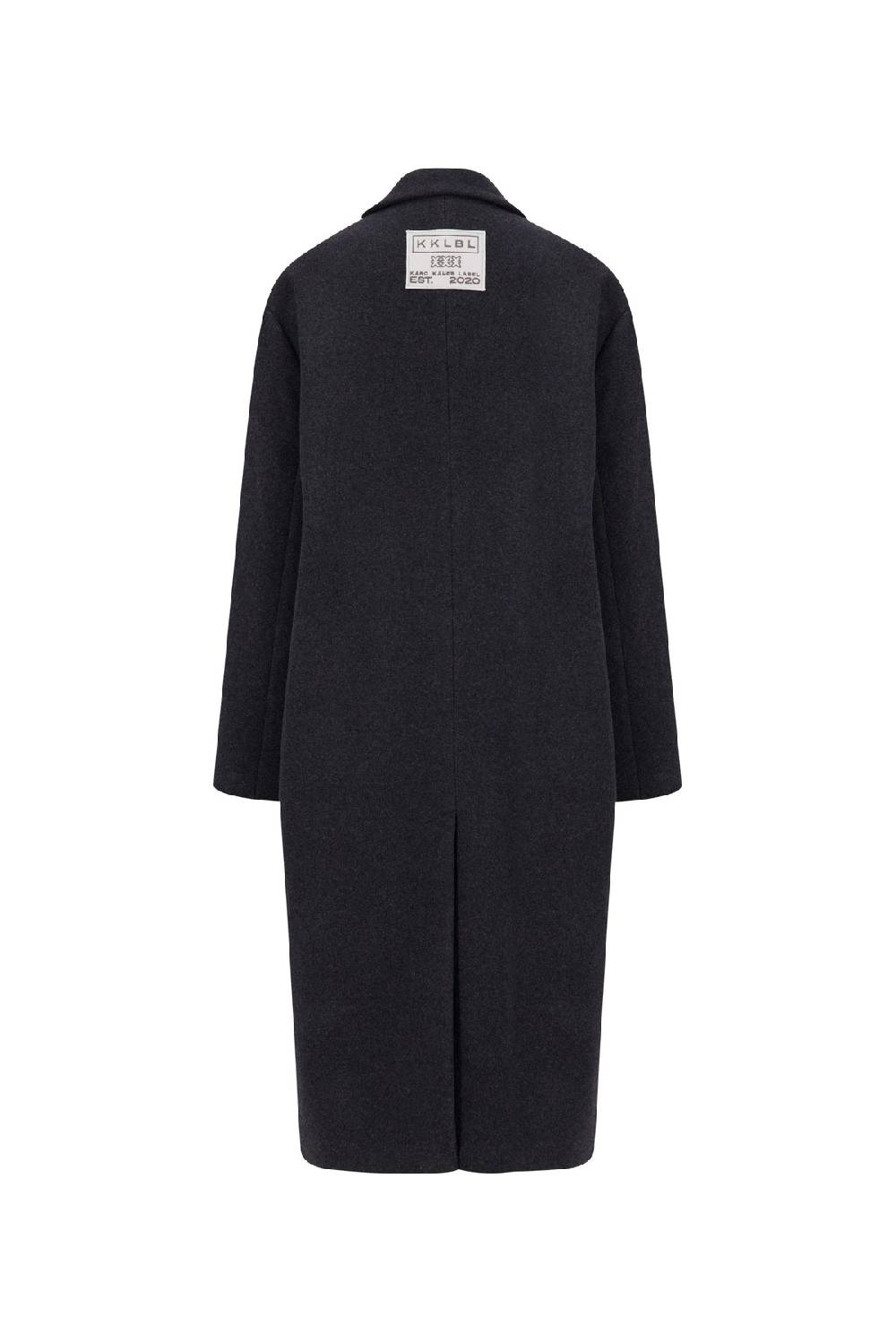 Karo Kauer Coat Oversize Grey Vatertagsangebot