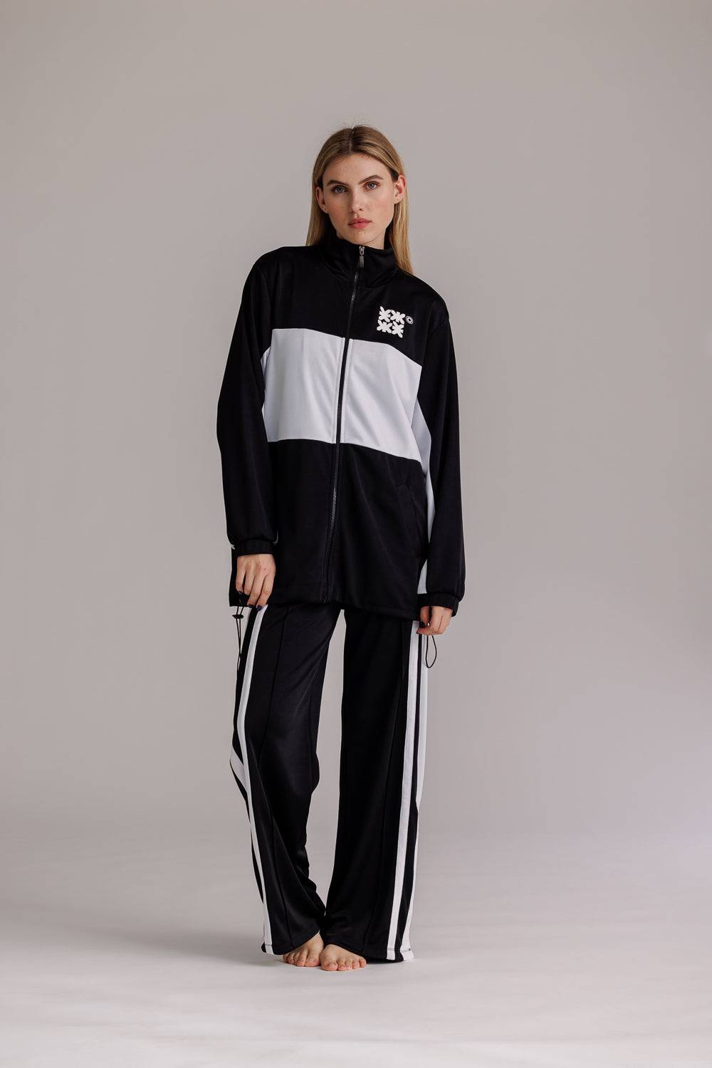 Karo Kauer Tracksuit Jacket Black Heißer Verkauf