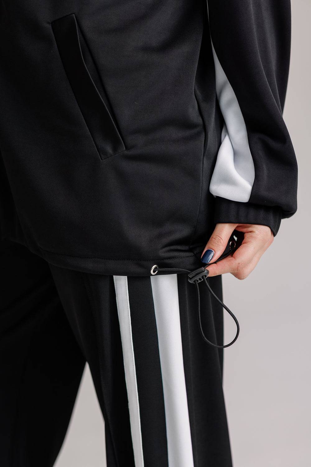 Karo Kauer Tracksuit Jacket Black Heißer Verkauf