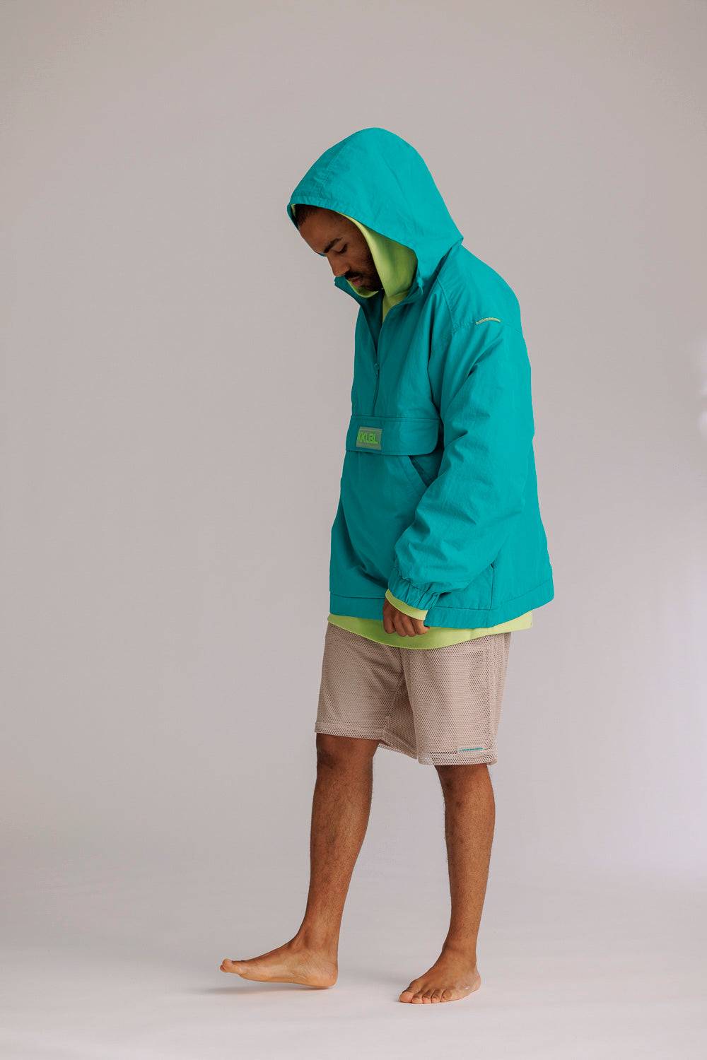 Karo Kauer Windbreaker Tile Blue Neueste Mode