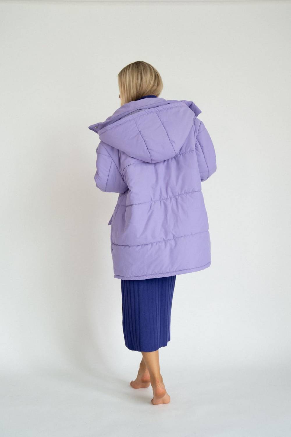 Karo Kauer Puffer Jacket Lilac Exklusive Angebote