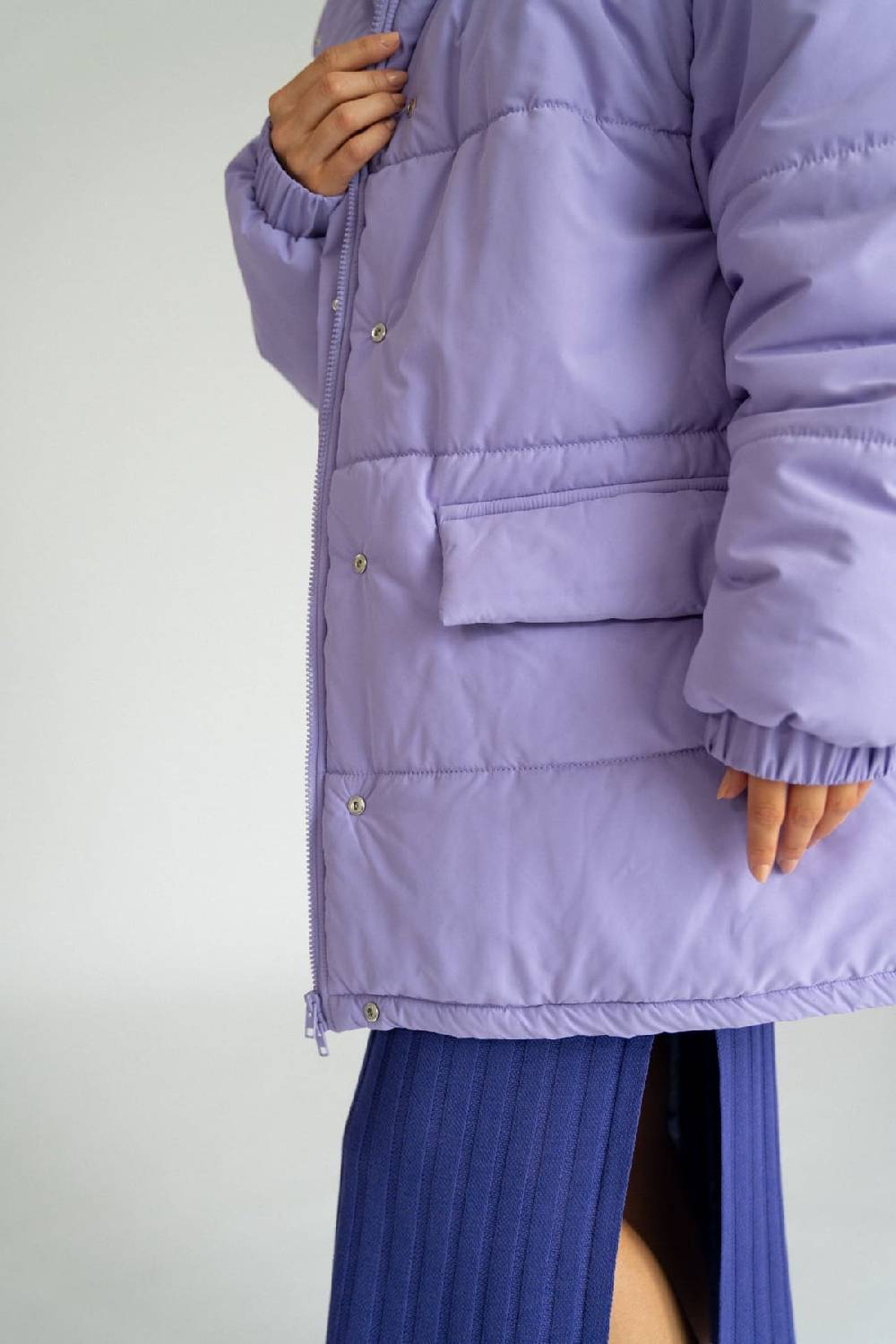 Karo Kauer Puffer Jacket Lilac Exklusive Angebote
