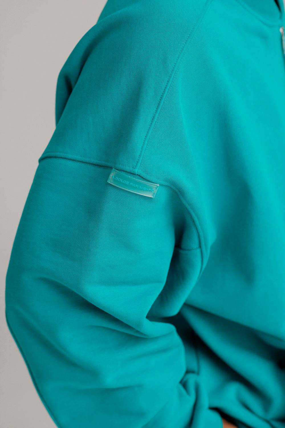 Karo Kauer Zipped Jacket Tile Blue Riesige Ersparnisse