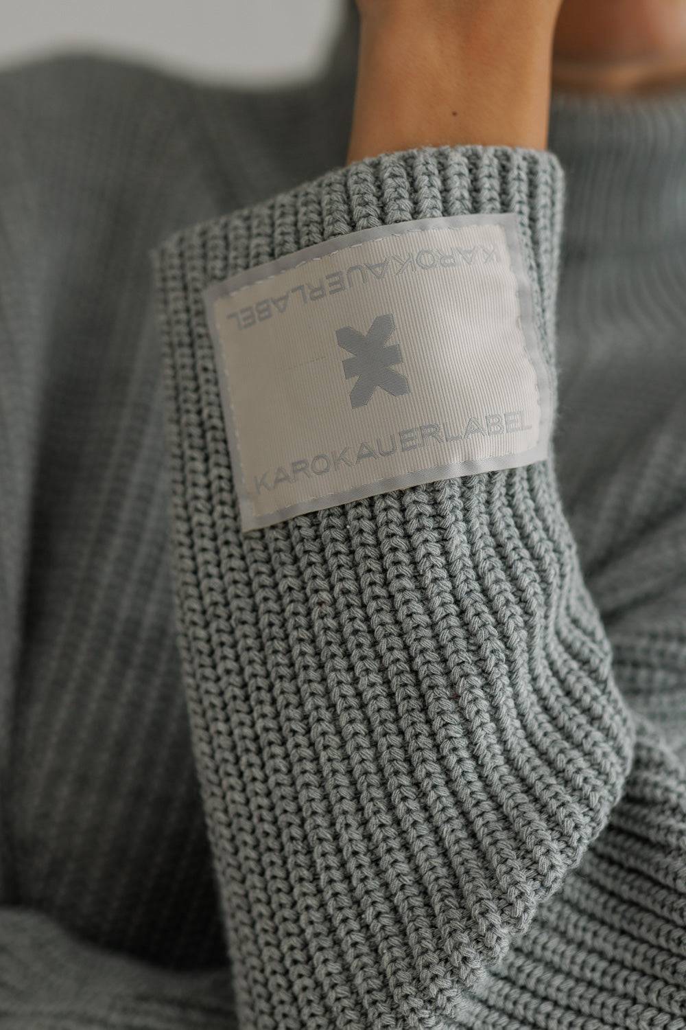 Karo Kauer Knit Dress Silver Grey Wochenangebot