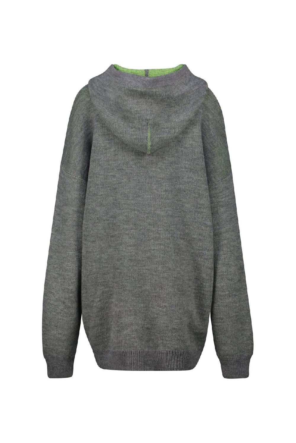 Karo Kauer Knit Hoodiedress Silver Grey Begrenzte Freigabe