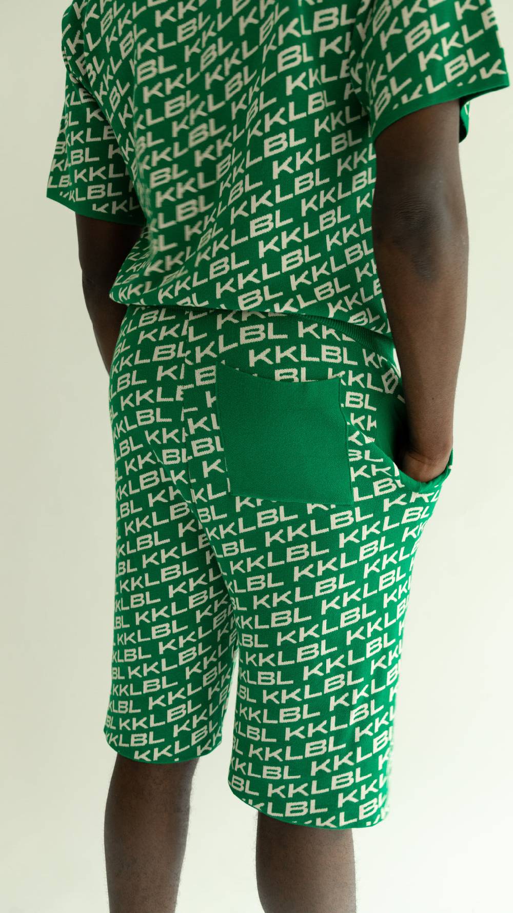 Karo Kauer Knit Short KKLBL Green Letzte 3 Tage