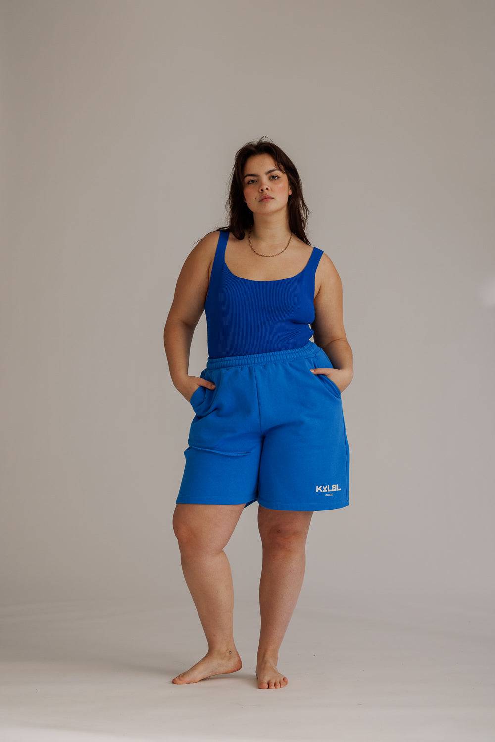 Karo Kauer Knit Body Sonic Blue Neueste Stile