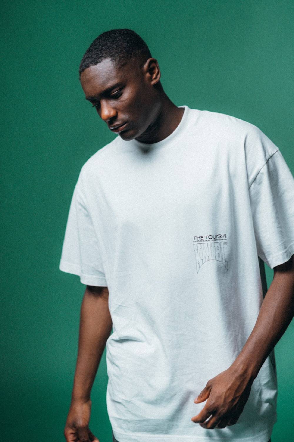 Karo Kauer Tour T-Shirt Smoke White Letzte 2 Tage