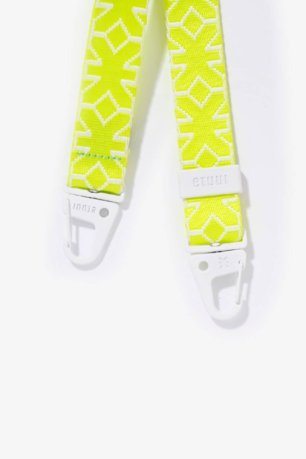 Karo Kauer Strap Chicago Logo Yellow Meist gekauft