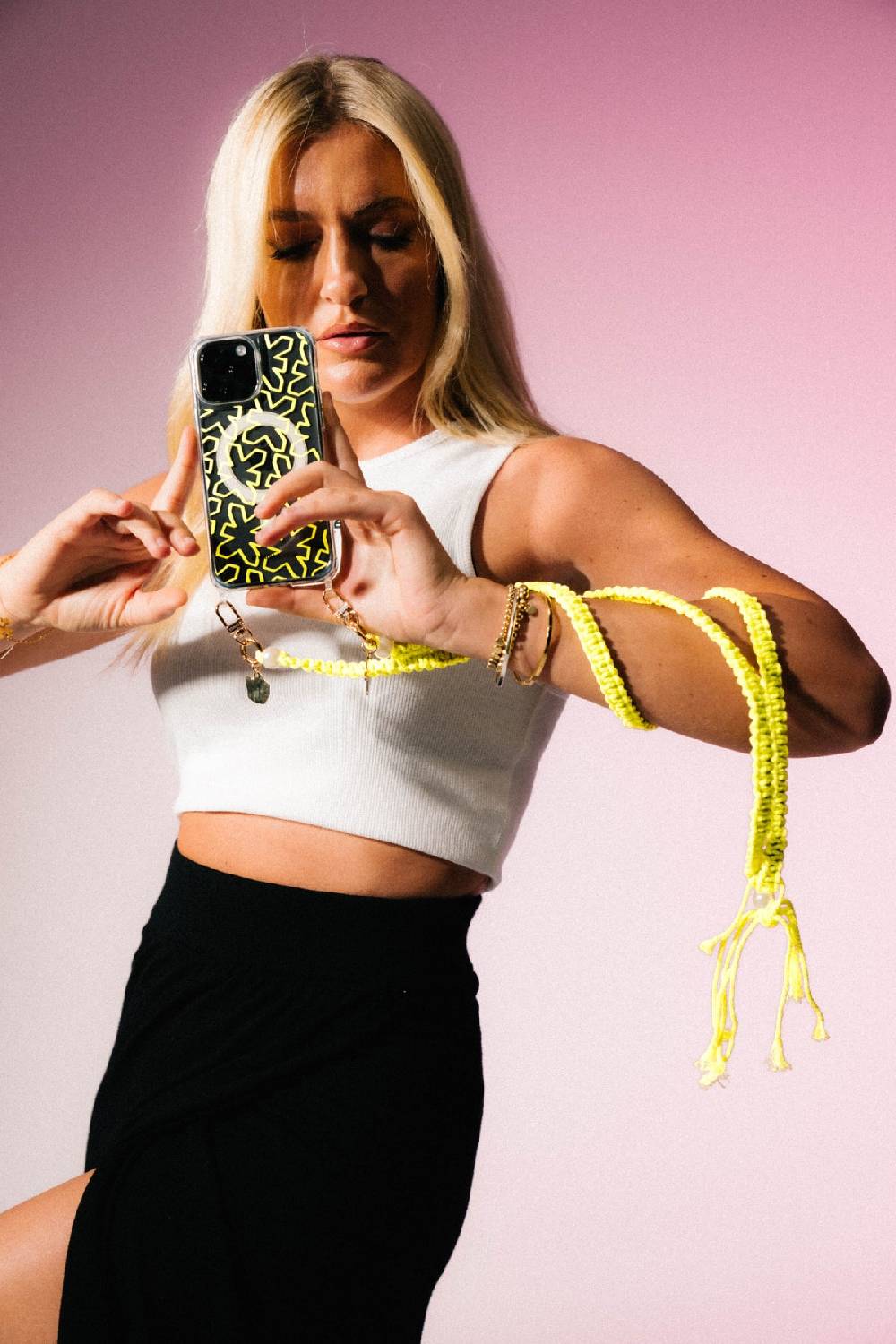 Karo Kauer Smartphone Case Logo Clear Blitzverkäufe