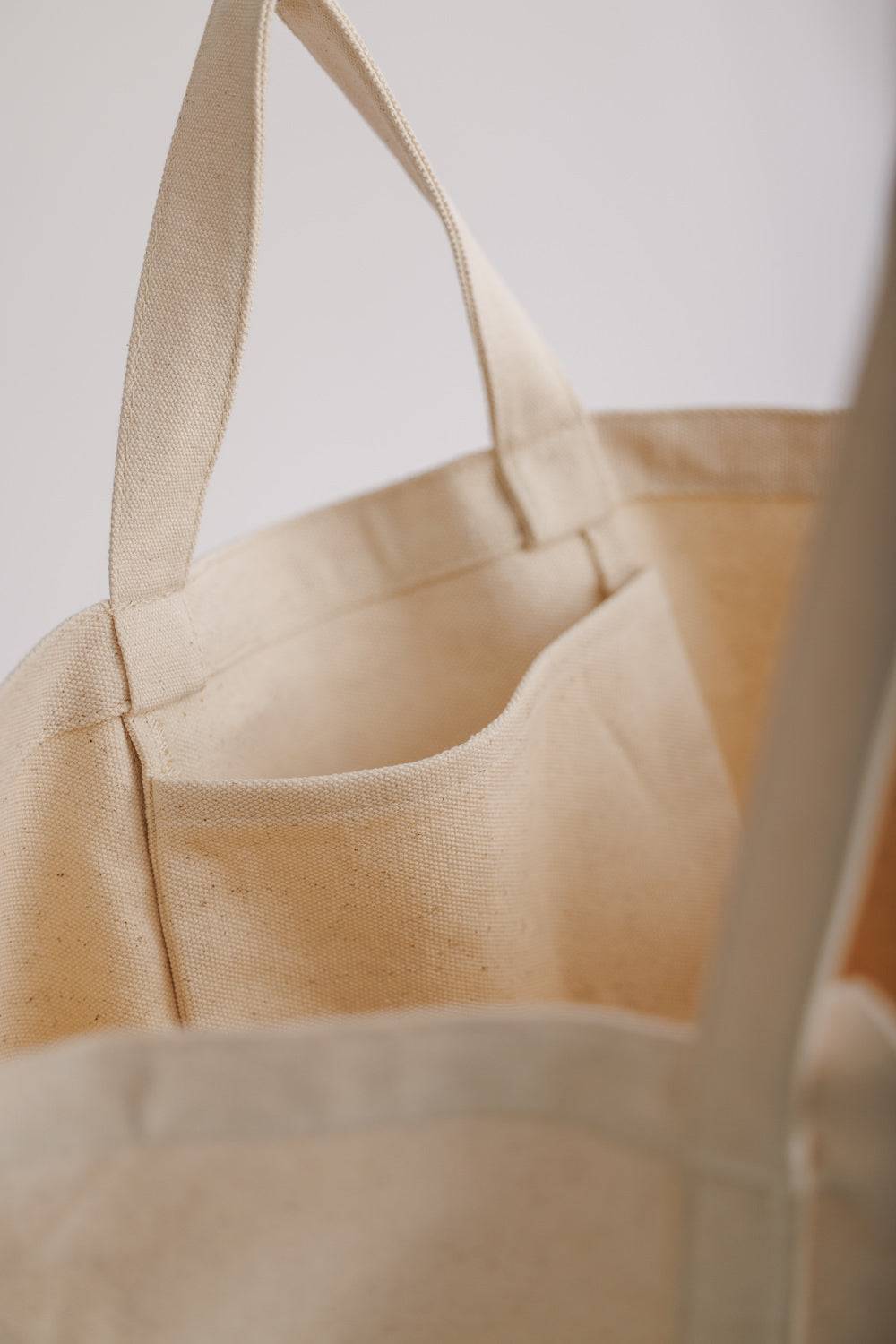 Karo Kauer Canvas Bag Offwhite Kauf eins, bekomm eins gratis
