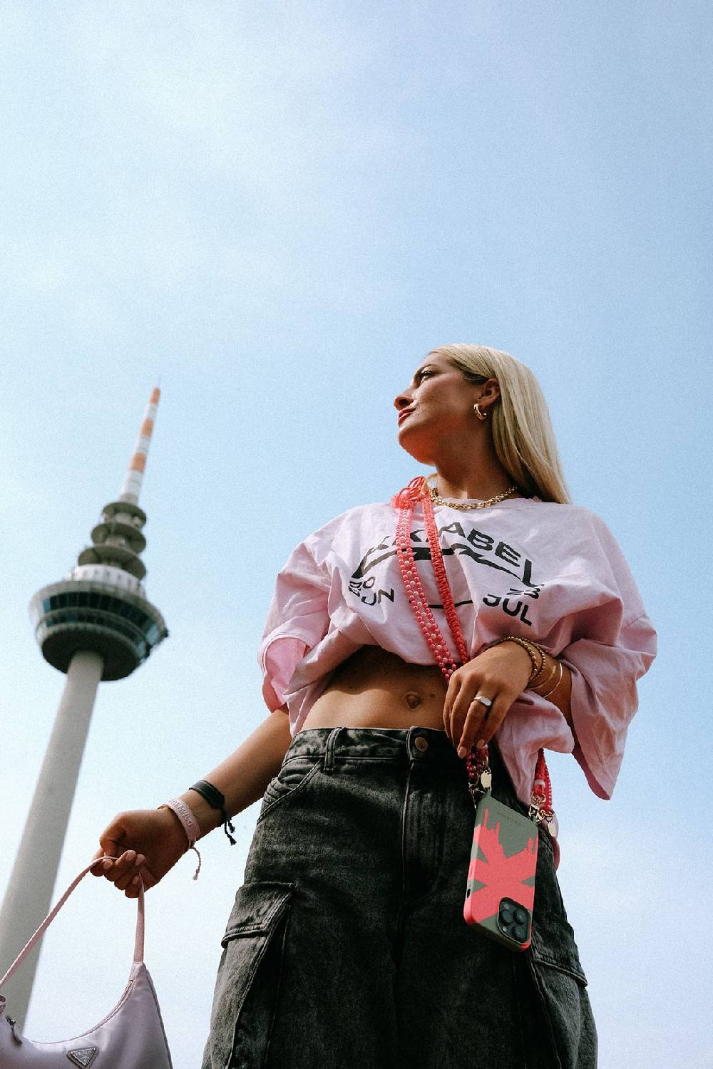 Karo Kauer Tour T-Shirt Washed Pink 2025
