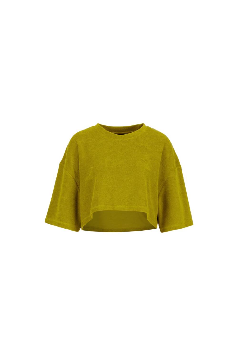 Karo Kauer Frottee T-Shirt Olive Outlet