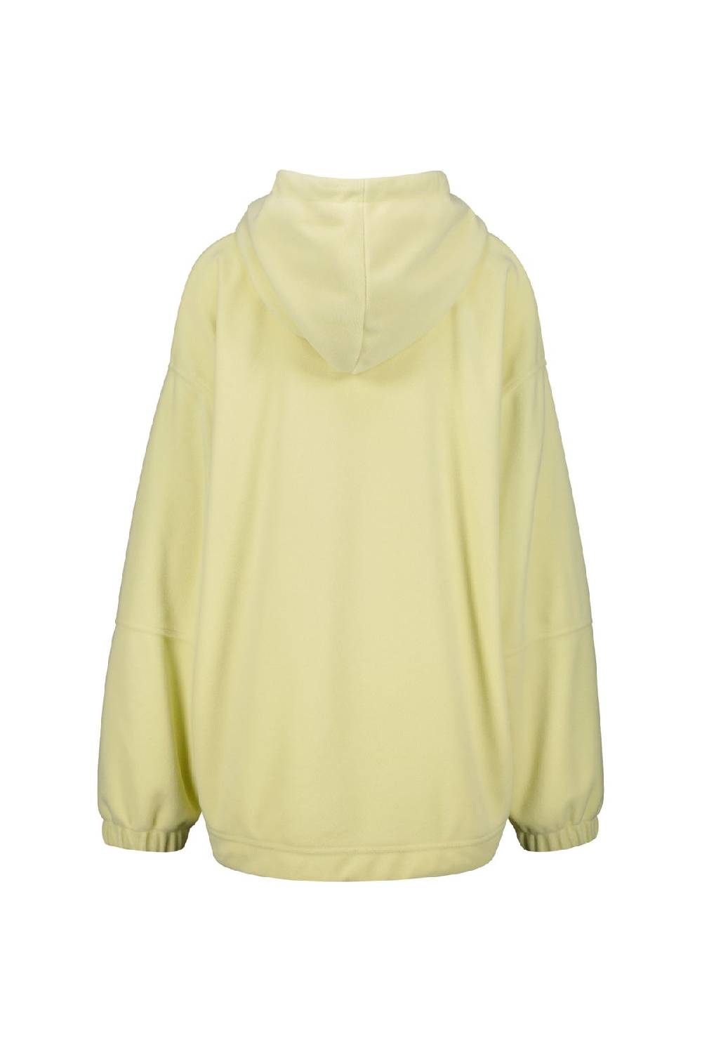 Karo Kauer Zipped Fleece Light Yellow Fabrik Onlineshop