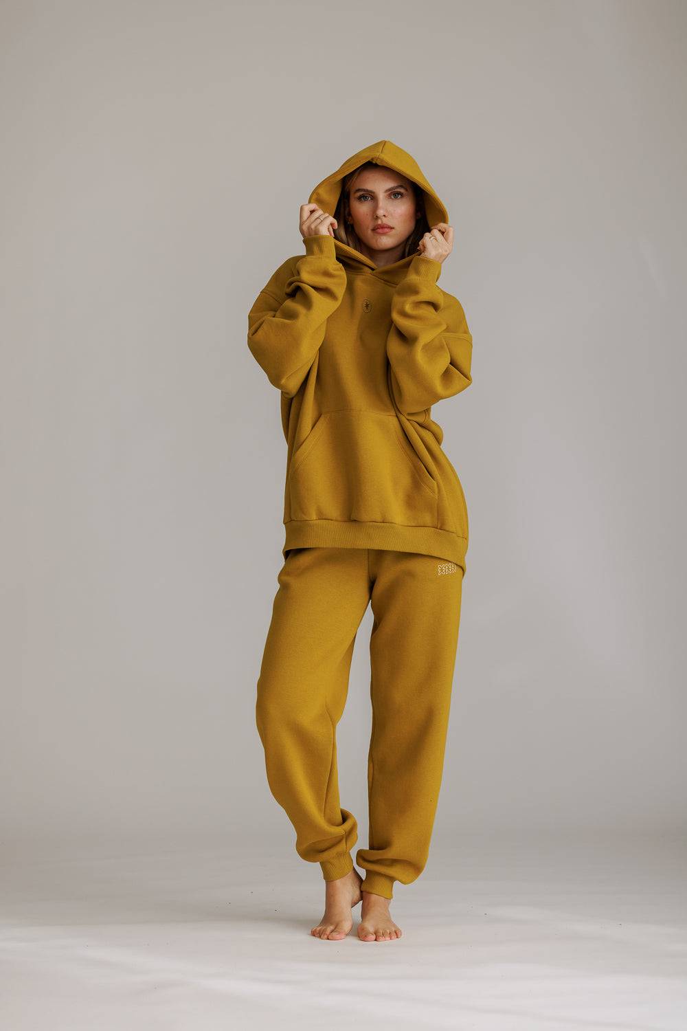 Karo Kauer Jogger Pants Oil Yellow Muttertagsangebot