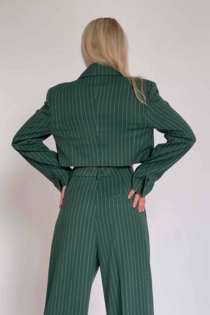 Karo Kauer Formal Pants Sapphire Green Valentinstagsangebot