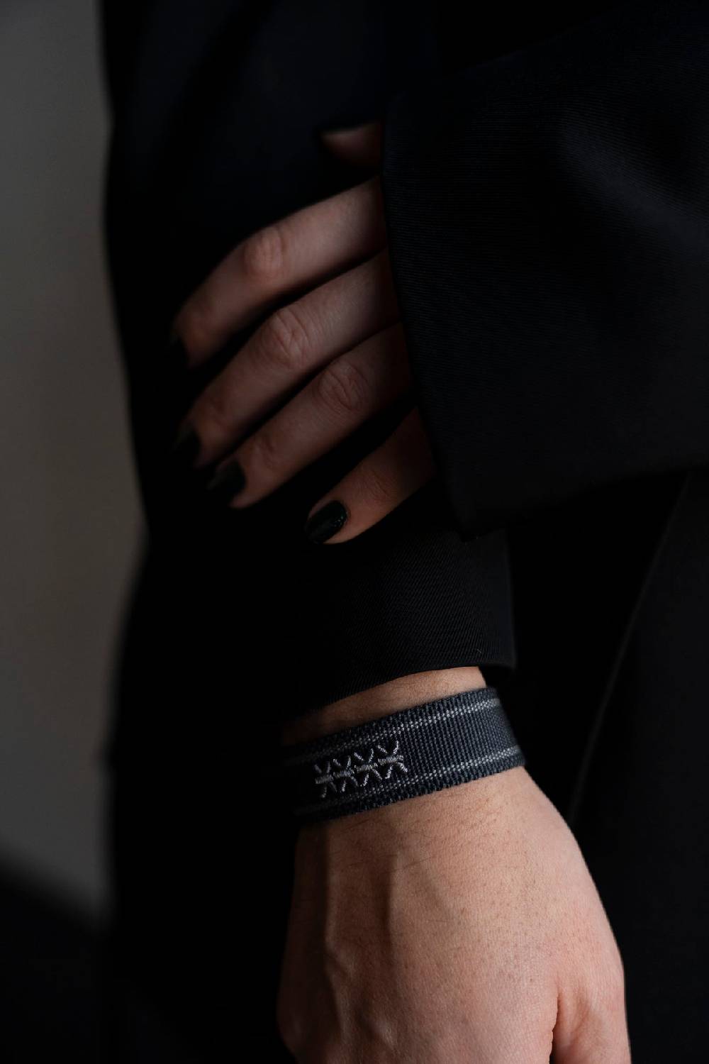 Karo Kauer Bracelet Stone Grey Exklusive Angebote