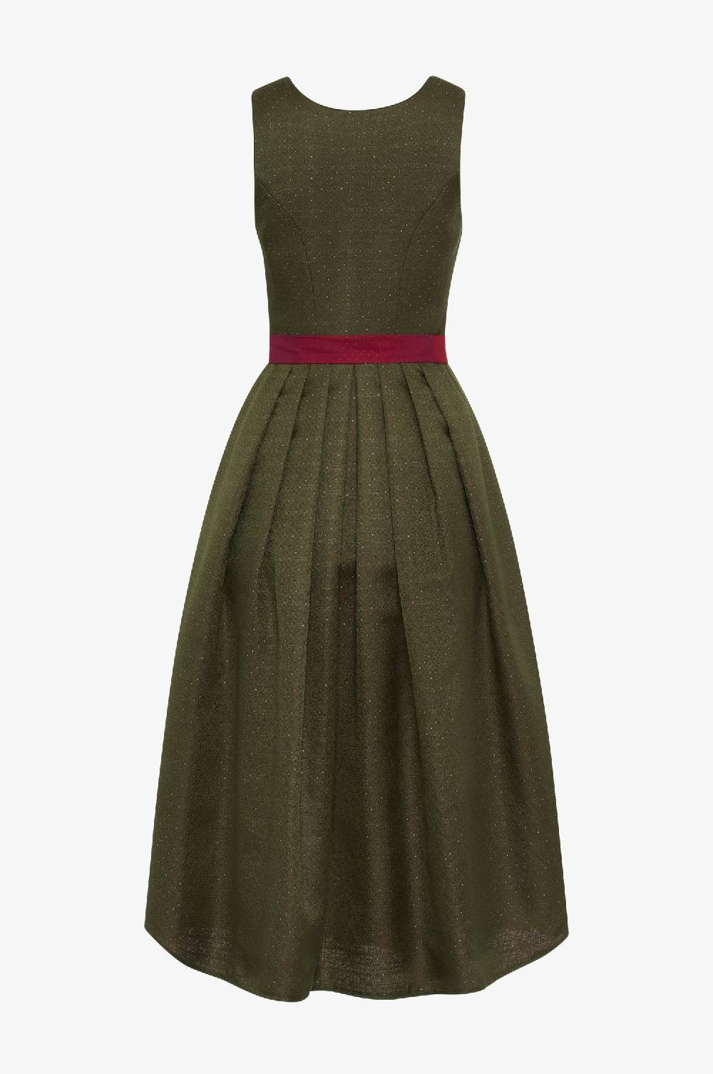 Kinga Mathe Dirndl Merle in Olive Sonderangebot