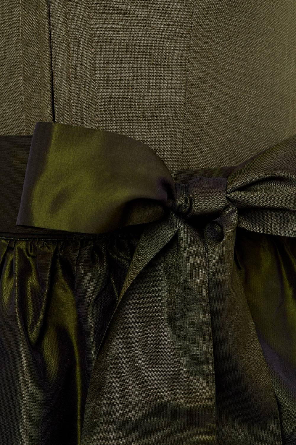 Kinga Mathe Jubiläumsdirndl in Olive 50% Rabatt mit kostenlosem Versand