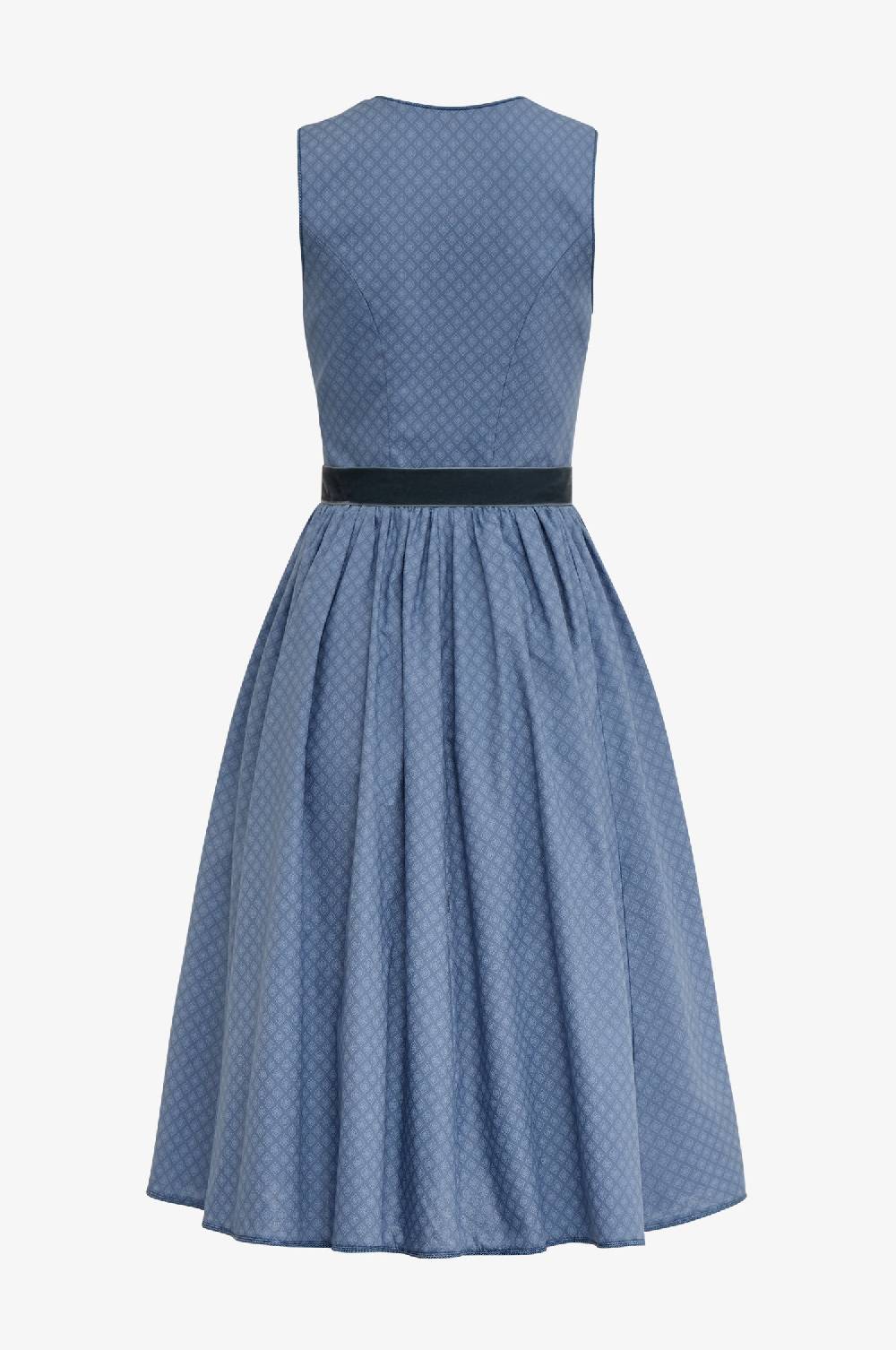 Kinga Mathe Dirndl Avila in Stahlblau im Angebot