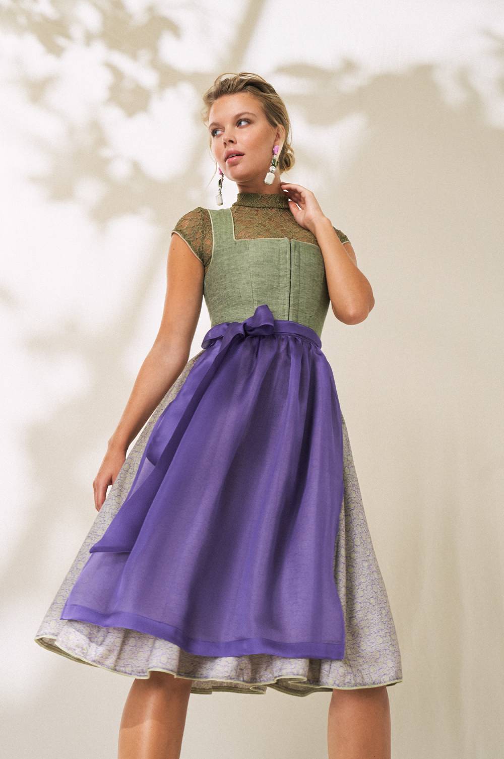 Kinga Mathe Dirndl Alcamo in Moos Großer Ausverkauf