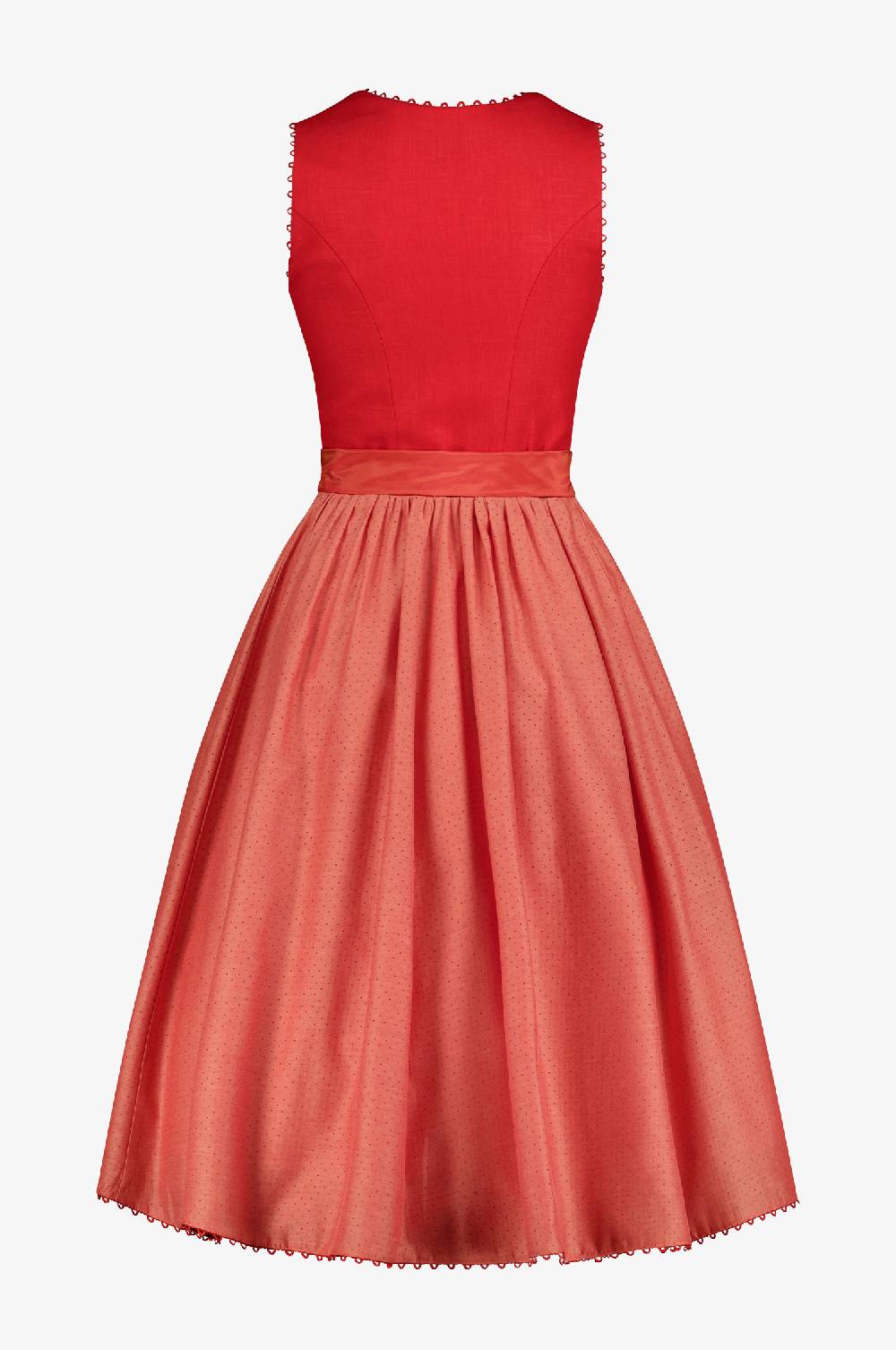 Kinga Mathe Dirndl München in Coral Heißer Verkauf