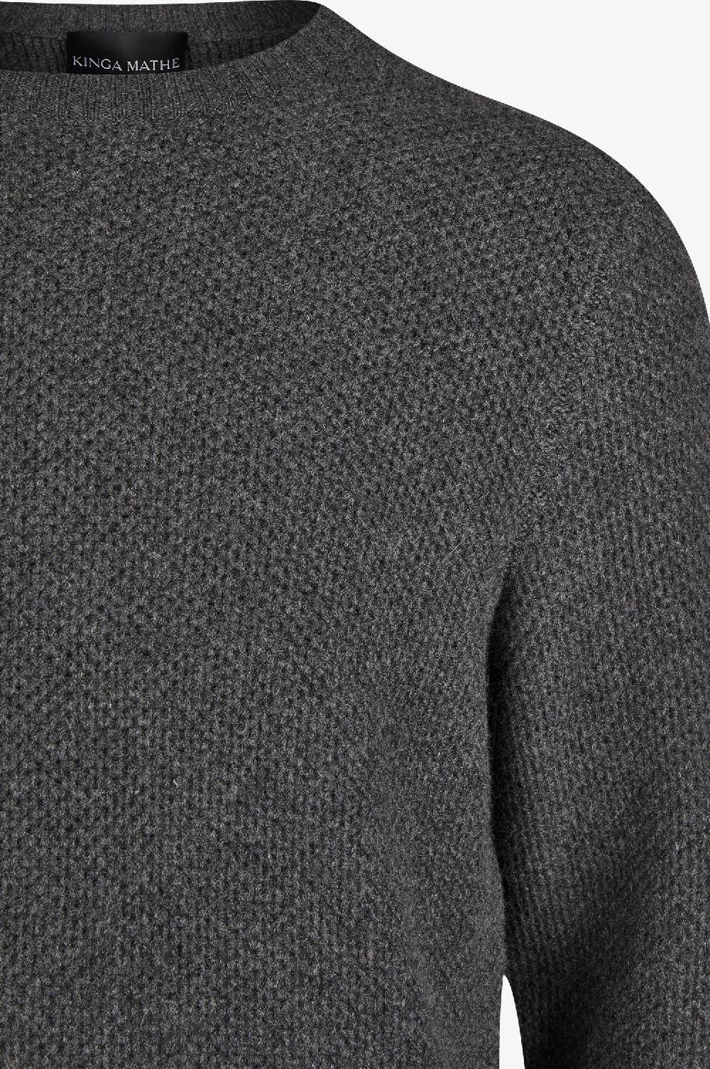 Kinga Mathe Cashmere Pullover Charles in Grau Sonderangebote