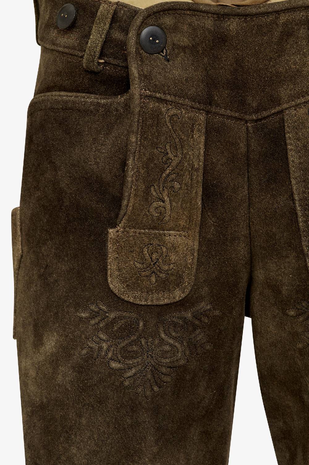 Kinga Mathe Ziegen Lederhose Tobias in Ahorn im Angebot