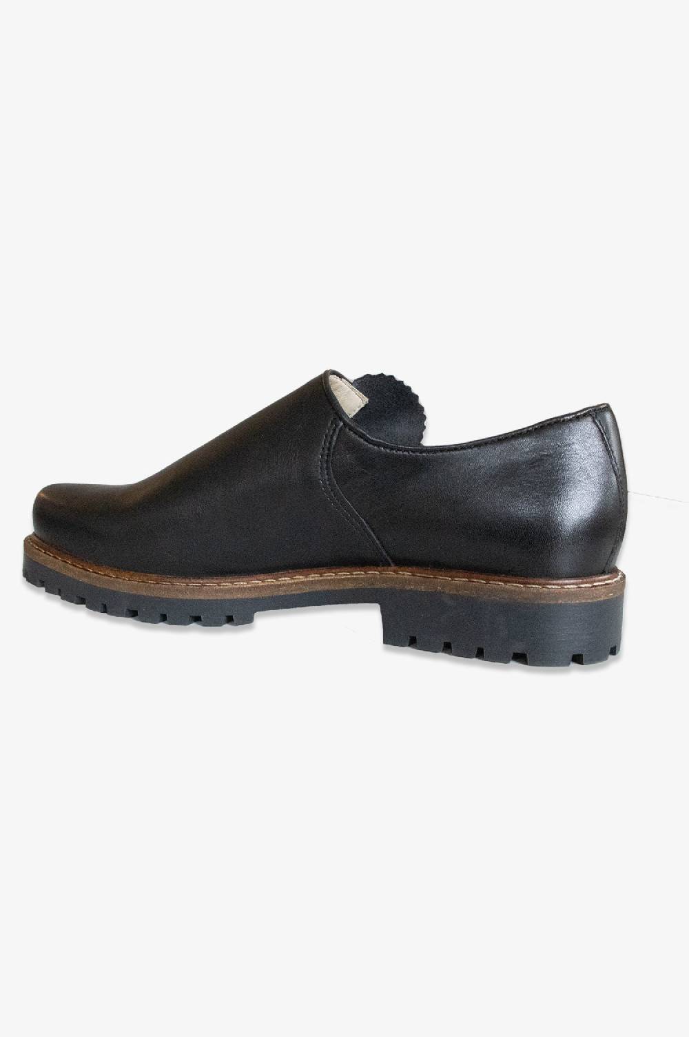 Kinga Mathe Glattleder Trachtenschuhe mit seitlicher Schnürung Online Shopping