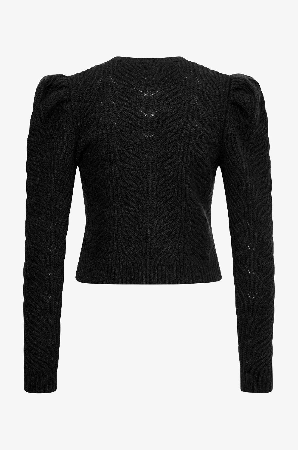 Kinga Mathe Cashmere Strickjacke Marie in Schwarz Heißer Verkauf